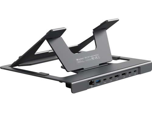 SANDBERG USB-C 8in1 Laptop Stand Dock