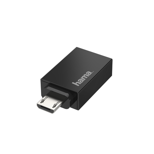 Product image: Hama 00200307 cable gender changer Micro-USB USB Type-A Black