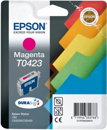 Epson Singlepack Magenta T0423