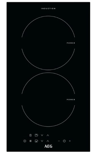 AEG IKB32200NB Черный Встроенный 29 cm Плита с зонами индукции 2 зона(ы)