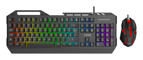 IOPLEE 289G keyboard Mouse included Gaming USB QWERTY Black – image 5