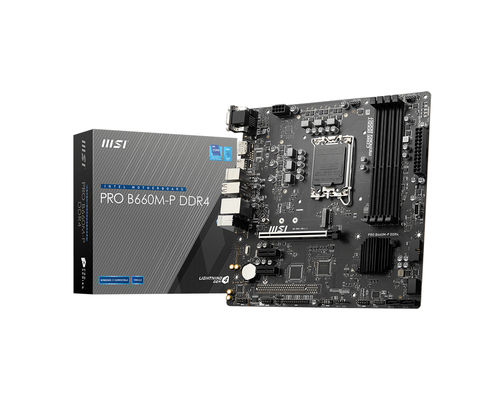 MSI PRO B660M-P DDR4 материнская плата Intel B660 LGA 1700 Микро ATX