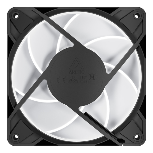ARCTIC Freezer P12 Pro A-RGB Carcasa del ordenador Ventilador 12 cm Negro, Blanco 1 pieza(s)