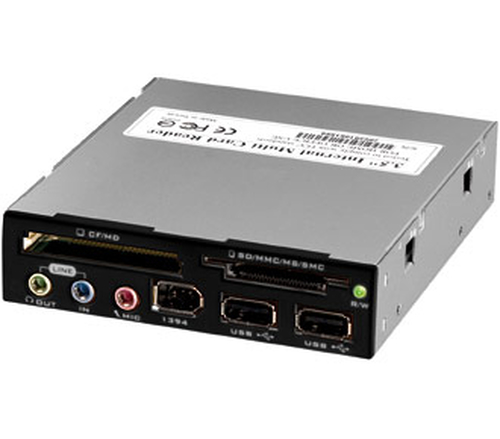 Equip USB 2.0 Frontpanel 3.5" + Card Reader 30plus