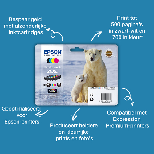 Epson 26 Multipack Easy Mail Packaging - 4, afbeelding 5