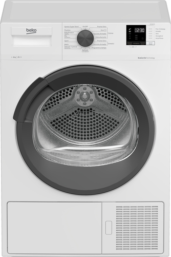 Beko DRXS827A сушилка для белья Отдельно стоящий Фронтальная загрузка 8 kg Белый