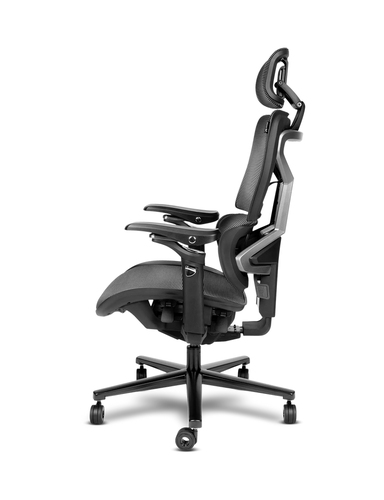 Alpha Gamer Mist Asiento acolchado tapizado Respaldo de rejilla