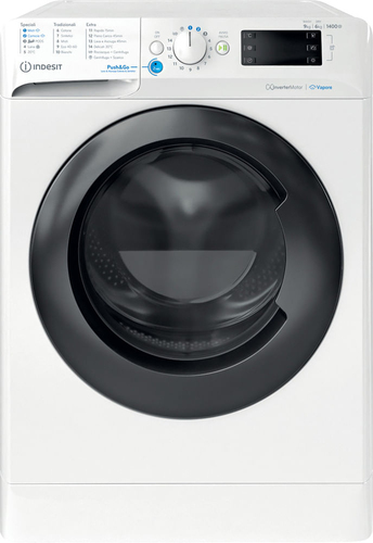 Indesit BDE 96436 WKV IT стирально-сушильная машина Отдельно стоящий Фронтальная загрузка Белый