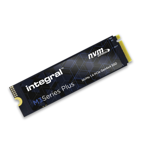 Integral 1TB - 1000GB SSD M.2 2280 NVME 1.4 PCIe Gen4 x4 R-5000MB/s W-4500MB/s IOPS R-650K W-850K TBW 440 M3 PLUS – image 1