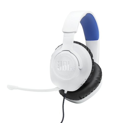 JBL Quantum 100P Гарнитура Проводная Оголовье Игровой Белый