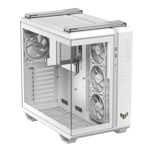 Asus Tuf Gaming GT502 Horizon TG Argb Duel Chamber tempered Glass Atx Gaming PC Case - White - 90DC0093-B19010 - image 7