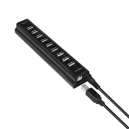 LogiLink USB 2.0 Hub 10-Port - Hub, afbeelding 3