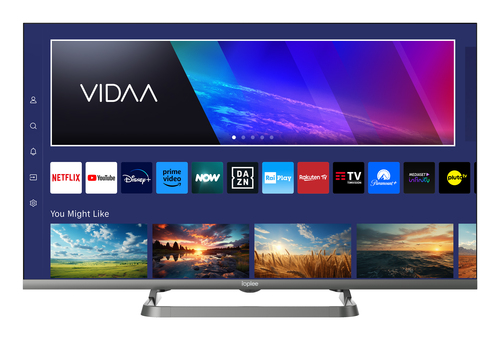 IOPLEE IOP40VDA TV 101.6 cm (40") Full HD Smart TV Wi-Fi Grey 220 cd/m²