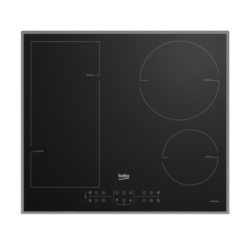 Beko HII 64200 FMTX варочная поверхность Черный Встроенный 58 cm Плита с зонами индукции 4 зона(ы)