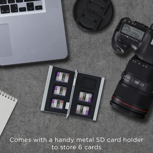 Integral 32GB 5PK SDHC UHS-1 U3 CL10 V30 UP TO R-90 W-30 MBS WITH METAL CARD CASE – image 6