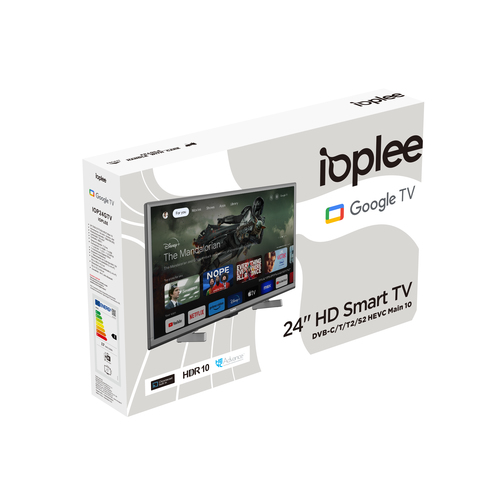 IOPLEE IOP24GTV TV 61 cm (24") HD Smart TV Wi-Fi Grey 130 cd/m² – image 4
