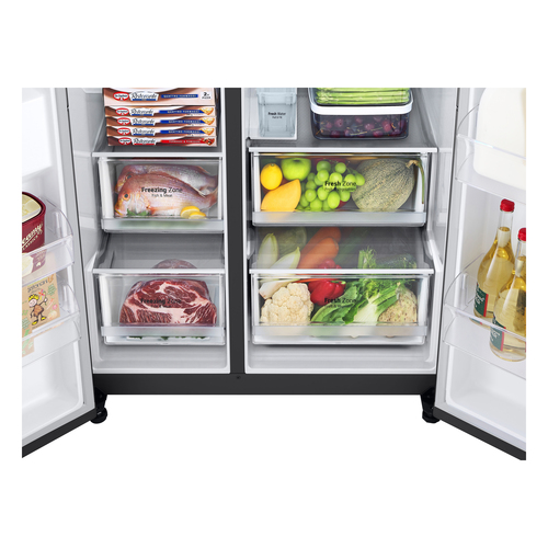 LG NatureFRESH™ GSLV71MCTF American Fridge Freezer – image 9