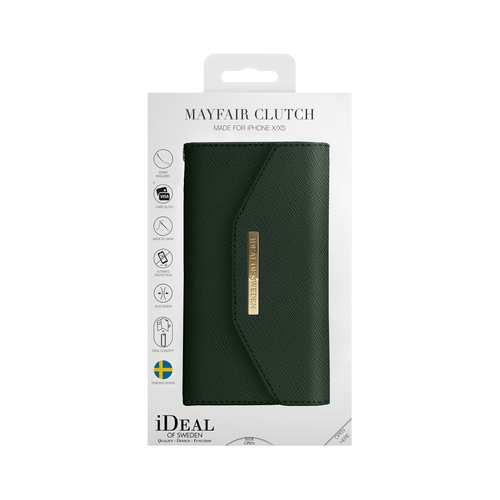 iDeal of Sweden Mayfair Clutch iPhone X/XS Green – image 4