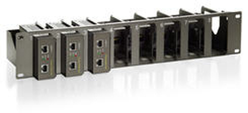 LevelOne 19" 8-Slot PSE Rack