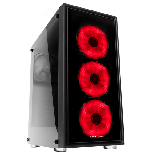 Mars Gaming MC7 computer case Midi Tower Black – image 5