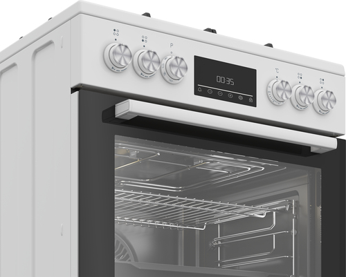 Beko FBM62330GWDTN Freestanding cooker Electric Gas Black, White – image 5