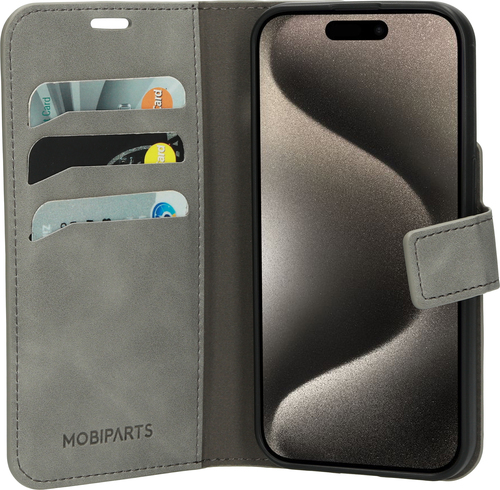 Kenmerken: Classic Wallet Case met extra opbergvak aan de achterkant Tijdloze kleur Granite Grey: gemaakt voor de moderne levensstijl. Het ontwerp, afbeelding 2