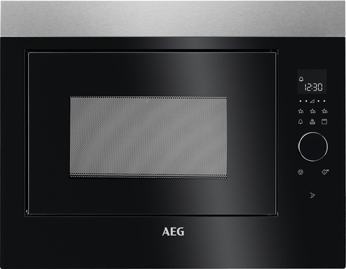 AEG MBE2658DEM Черный, Нержавеющая сталь Микроволновая печь с грилем Встроенный 26 L 900 W