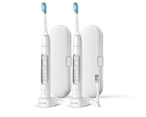 Philips 7000 series HX7533/03 electric toothbrush Adult Sonic toothbrush White