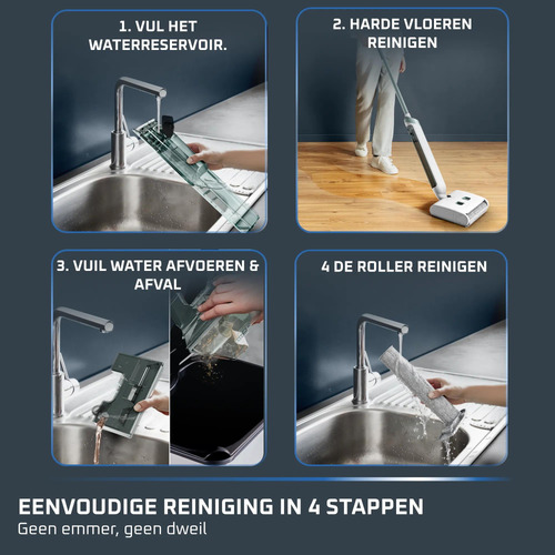 Rowenta X-Wash GZ1032 – Foto 7 van 8