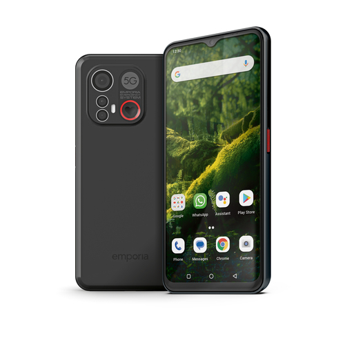 emporiaME6 16.7 cm (6.58") Single SIM Android 13 5G USB Type-C 6 GB 128 GB 4900 mAh Black