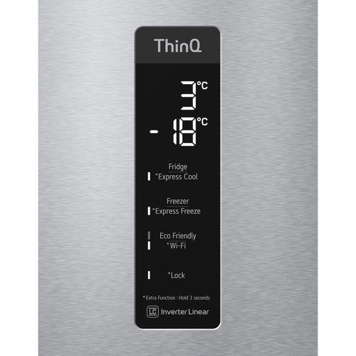 LG GBB72NSUCN1 fridge-freezer Freestanding – image 4