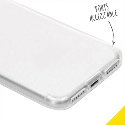 Accezz Clear Case voor Apple iPhone SE (2022 / 2020) / 8 / 7 / 6(s) Telefoonhoesje Transparant, afbeelding 3