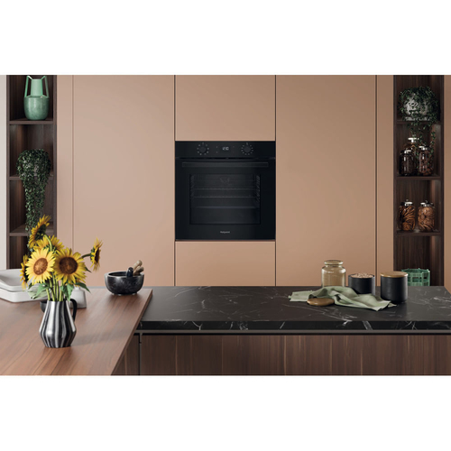 Hotpoint HO455CB Built In Electric Single Oven in Black 71L - image 4