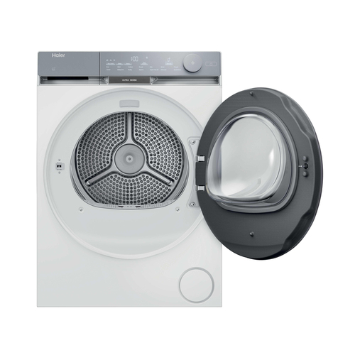 Haier X Series 9 HD100-CQ387U1-UK Wifi Connected 10Kg Heat Pump Tumble Dryer - White - A++ Rated, White - image 3