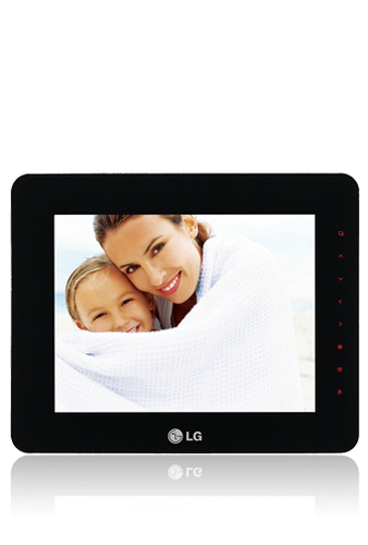 LG F8010N-PN digital photo frame Black