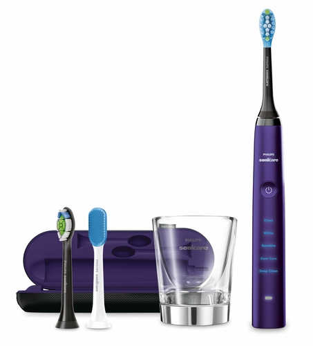 Philips Sonicare DiamondClean HX9319/08 electric toothbrush Adult Sonic toothbrush Purple