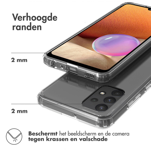 Accezz Xtreme Impact Backcover Samsung Galaxy A32 (4G) - Transparant, afbeelding 3