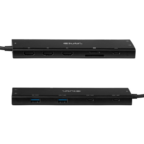CLUB3D 12-in-1 USB-C® to Triple HDMI™ Hub DP2.1 PD3.0 – image 6