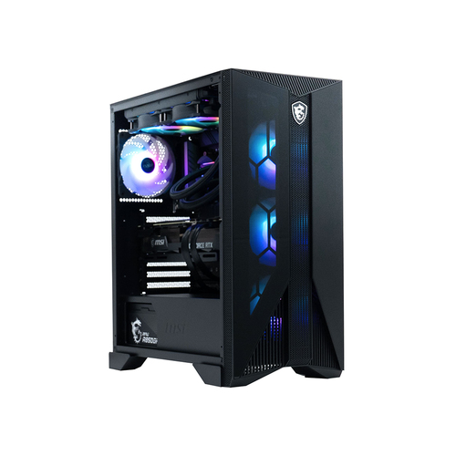MSI Aegis RS 14NUG7-629US Intel® Core™ i7 i7-14700KF 32 GB DDR5-SDRAM 1 TB Твердотельный накопитель (SSD) NVIDIA GeForce RTX 4080 Windows 11 Home Настольный ПК Черный
