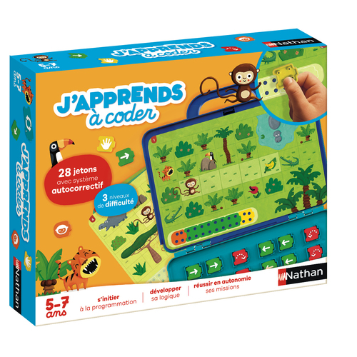 J'apprends 431080 настольная игра J'apprends a coder Board game Боевой нож