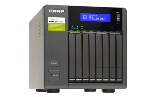 QNAP TVS-882ST2 NAS Tower Intel® Core™ i5 i5-6442EQ – image 4