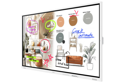 Samsung LH75WMFWLGCXEN Flip Pro Interactive Display WMF-X 4K public display, afbeelding 3