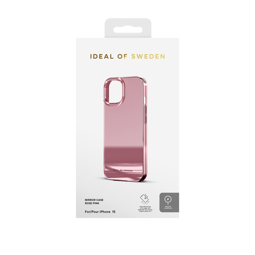 iDeal of Sweden Mirror Case MagSafe iPhone 13 / 14 / 15 / 16e / 17e Mirror Rose Pink – image 4