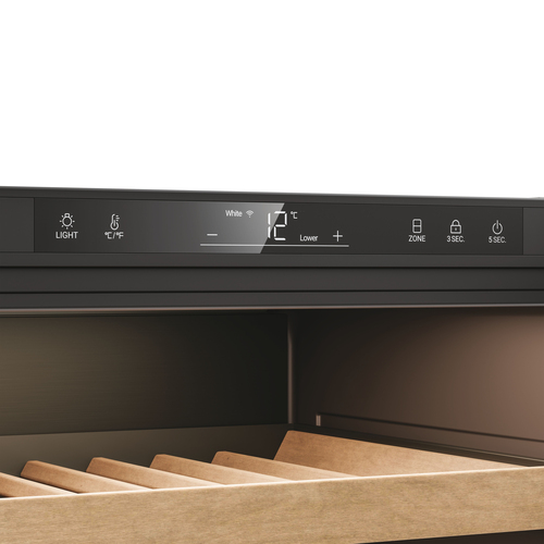 Haier HUC44GDEH1 Compressor wine cooler Built-in Black 44 bottle(s) – image 8