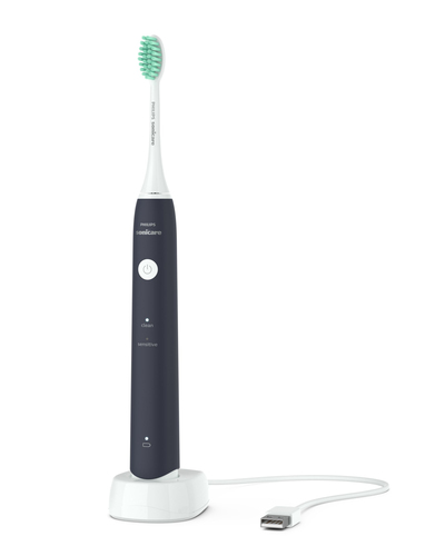 Philips 2000 series HX2431/06 electric toothbrush Adult Sonic toothbrush Black, White