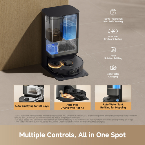 Dreame L50s Pro Ultra Black smart robot vacuum & mop – image 9