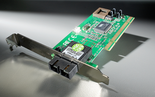 LevelOne Fast Ethernet Fiber PCI Network Card, 1 x SC Multi-Mode Fiber – image 2