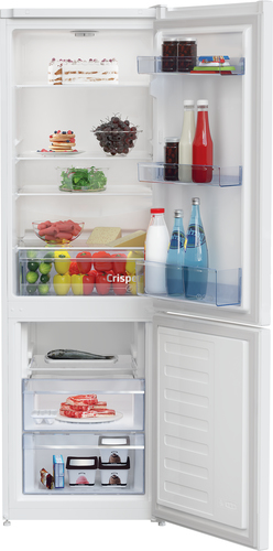 Beko CSG4571W 171cm 60/40 Fridge Freezer - White - E Rated, White - image 3