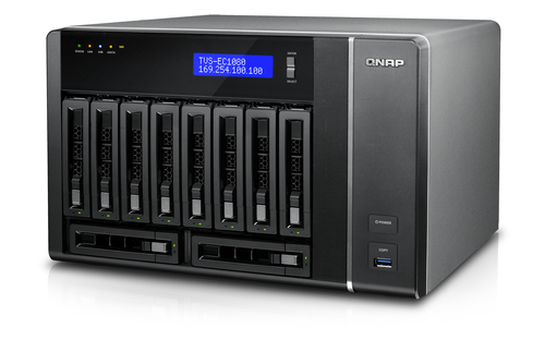 QNAP TVS-EC1080 NAS Tower Intel® Xeon® E3 V3 Family E3-1245V3 – image 9