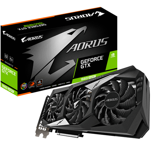 GIGABYTE AORUS GeForce GTX 1660 SUPER 6G NVIDIA 6 GB GDDR6